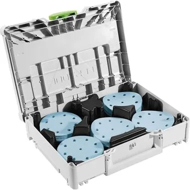 Festool 578193 SYS-STF D125 GR SYS Systainer3 Abrasive Set