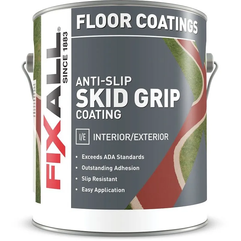 FixALL Skid Grip Series F06541-1-E Anti-Slip Coating, Flat, Accent Base, 1 gal