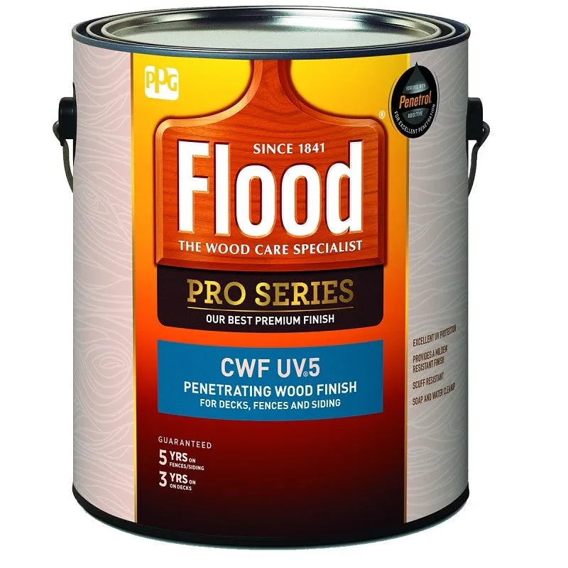 Flood FLD565-01 Wood Finish, Natural, Liquid, 1 gal