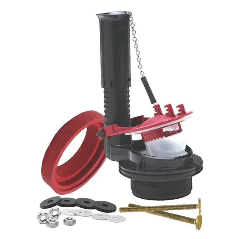 Fluidmaster 540AKRCP5 Flush Valve Kit, 3 in, For: Toto, American Standard and Other 3 in Flapper Toilets