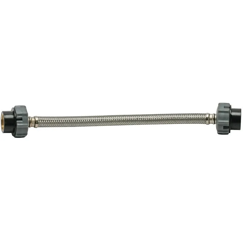 Fluidmaster Click Seal Series B4F30CS Water Supply Connector, 1/2 in, FIP, Polymer/Stainless Steel