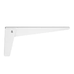 Folding Shelf Brackets 11 By 5 Inch White 2 Pack