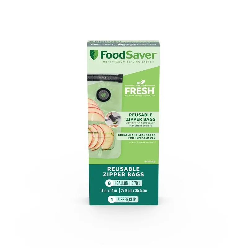 FoodSaver 2193708 Reusable Vacuum Bags, 1 gal