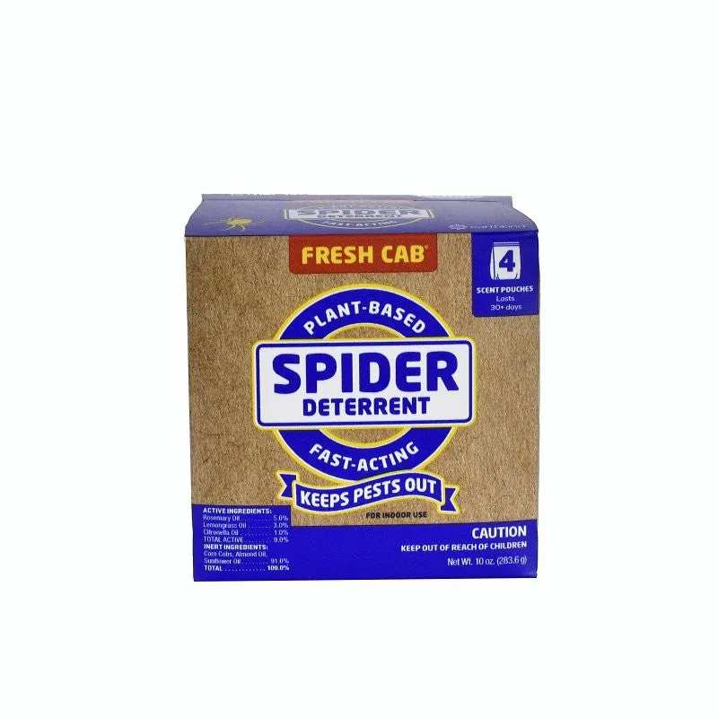 Fresh Cab FC4P6DSPD Spider Deterrent, 10 oz Pouch (Pack of 6)