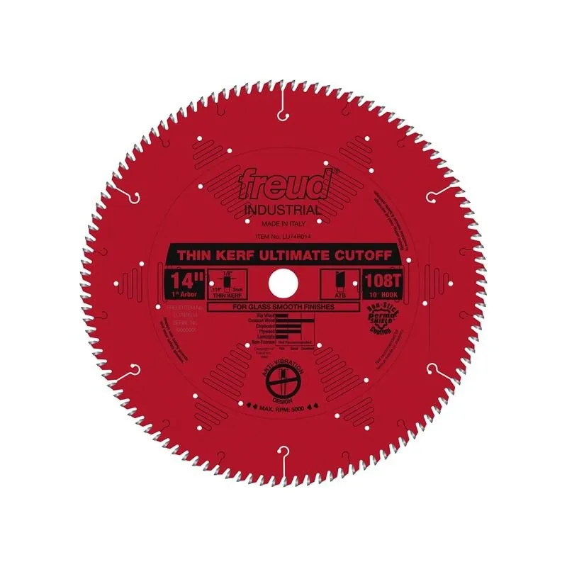 Freud | LU74R014 14″ Thin Kerf Ultimate Cut-Off Blade