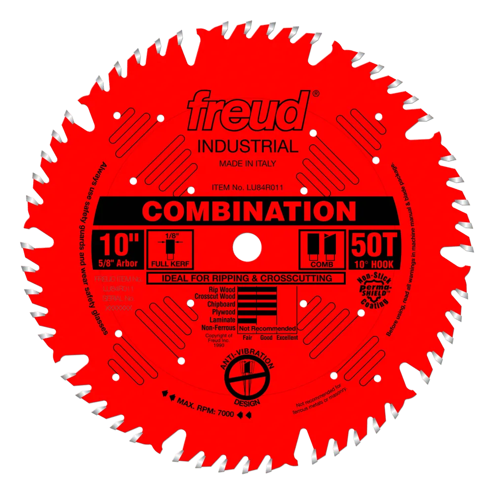 Freud LU84R011 10″ Coated Combination Blade