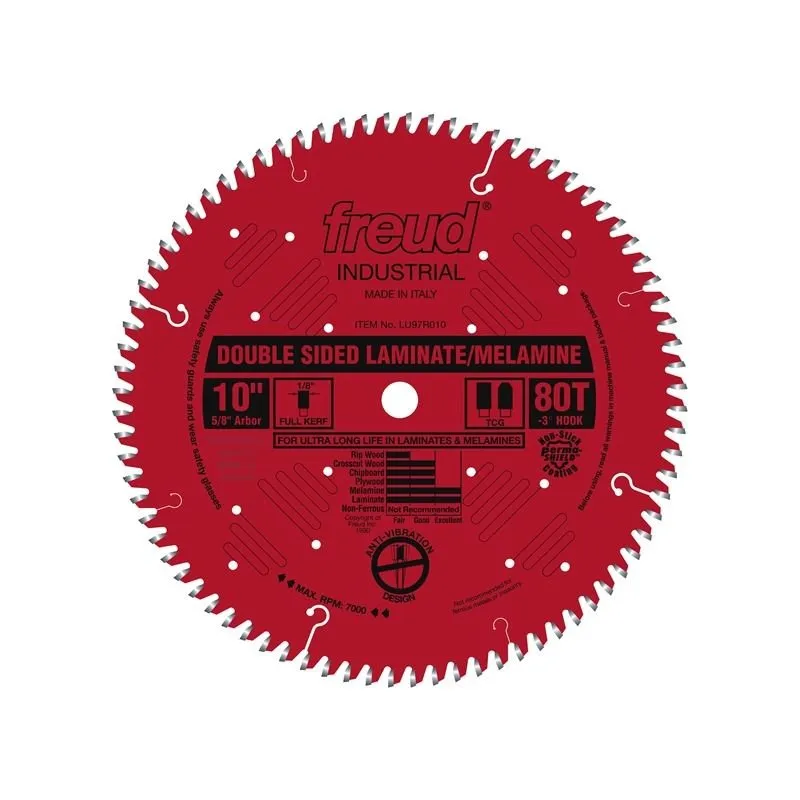 Freud | LU97R010 10″ Double Sided Laminate / Melamine Blade