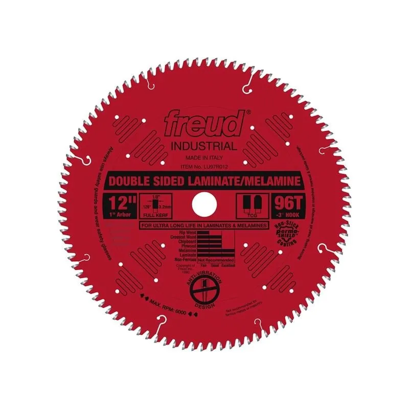 Freud | LU97R012 12″ Double Sided Laminate / Melamine Blade
