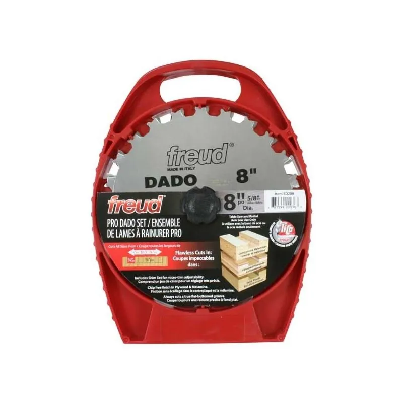 Freud | SD208 8″ Professional Dado Set