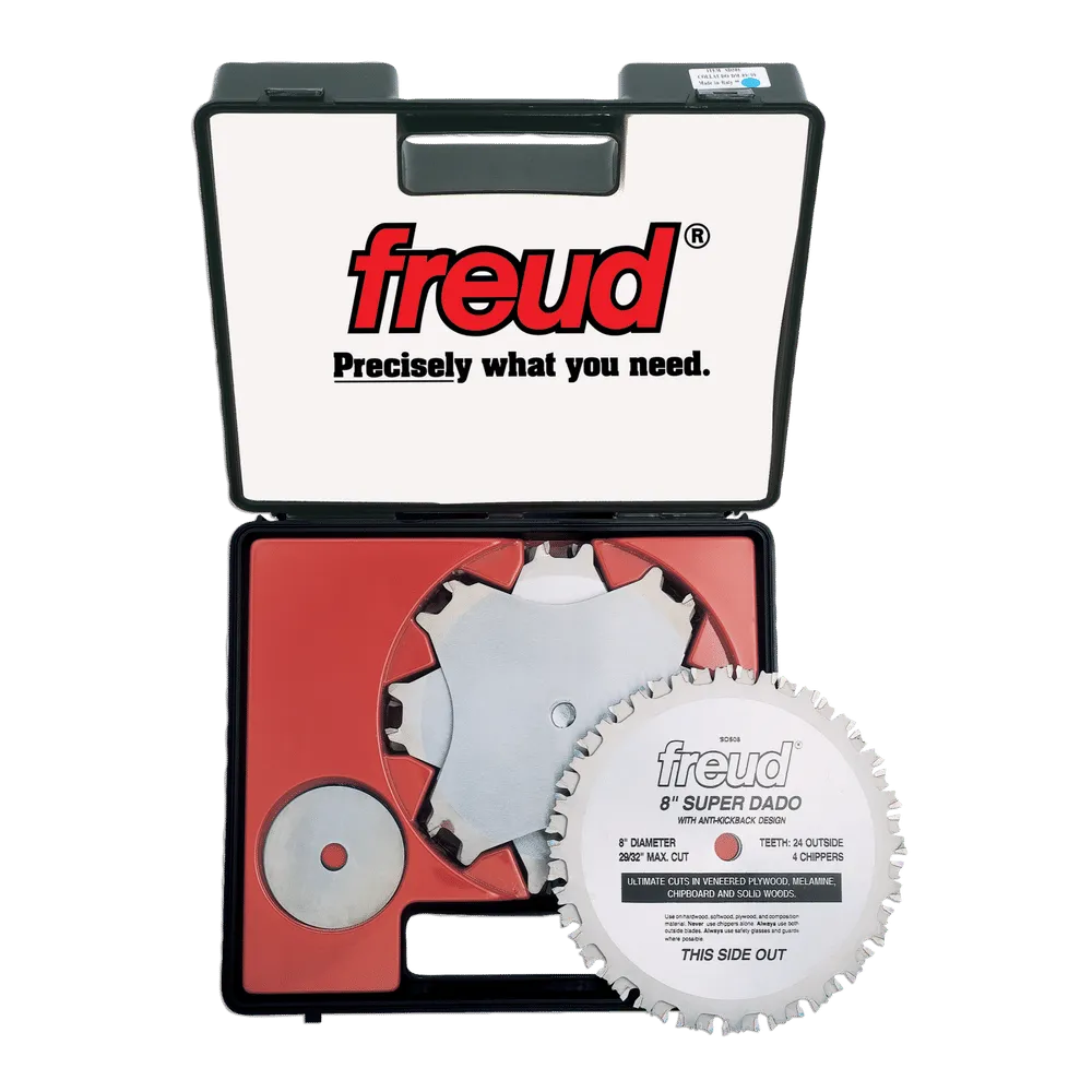 Freud SD508 8″ Super Dado Set
