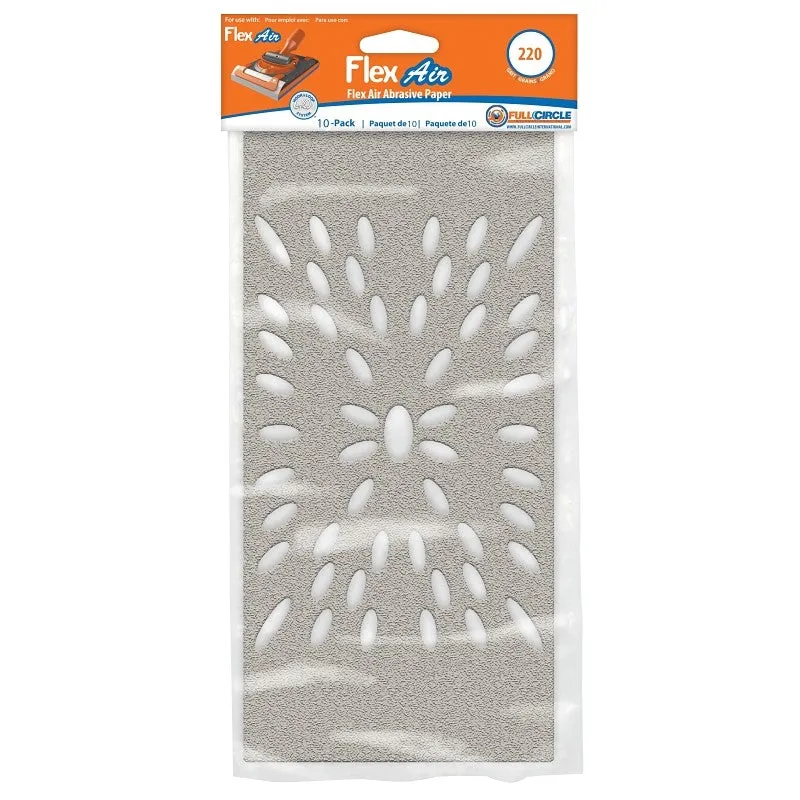 Full Circle FLEXAIR 220 Sand Paper, For: Flex Air Sanding Tools, Foam