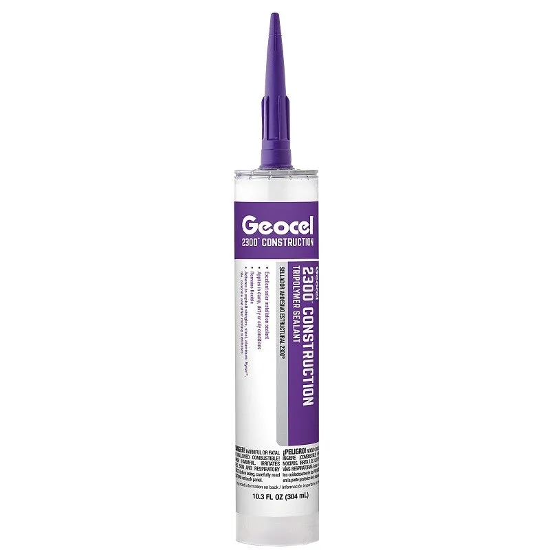 Geocel 2300 Series GC66915 Construction Tripolymer Sealant, Driftwood, 10.3 fl-oz, Cartridge, 1/EA (Pack of 24)