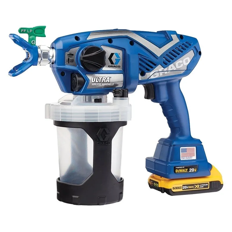 Graco 17M363 Handheld Airless Sprayer, 0.016 in Tip, 2000 psi, Triax Triple Piston Pump