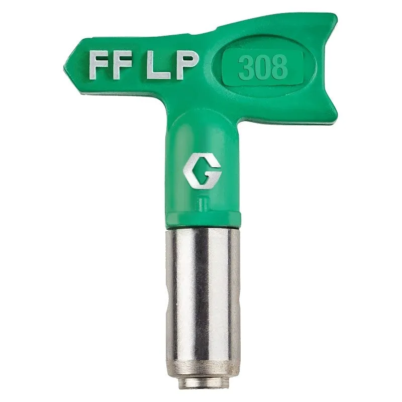 Graco FFLP308 Spray Tip, Specifications: 6 to 8 in Fan Width, 4050 psi, 0.008 in Orifice Dia, 0.07 gpm
