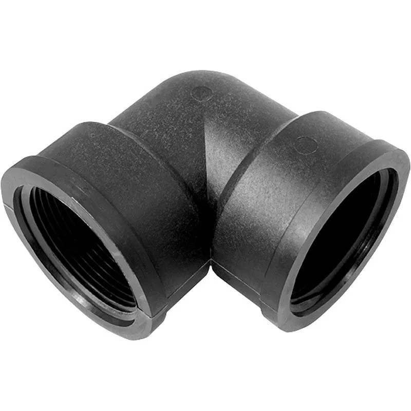 Green Leaf EL30090 Pipe Elbow, 3 in, FNPT, 90 deg Angle, Polypropylene