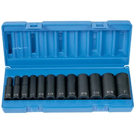 Grey Pneumatic 1213D 3/8″ Impact Socket Set