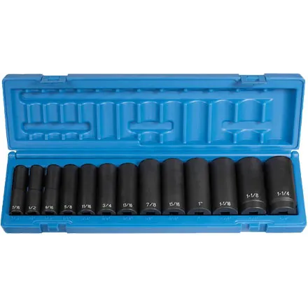 Grey Pneumatic 1312D 1/2″ Impact Socket Set