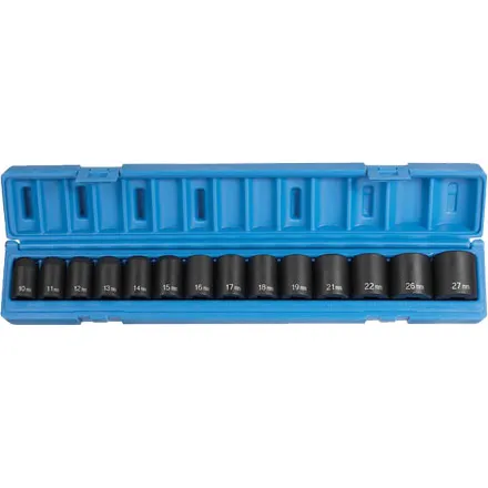 Grey Pneumatic 1412M 1/2″ Impact Socket Set