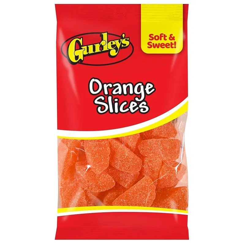 Gurley’s 743791 Candy, Orange Slice Flavor, 7.75 oz (Pack of 12)