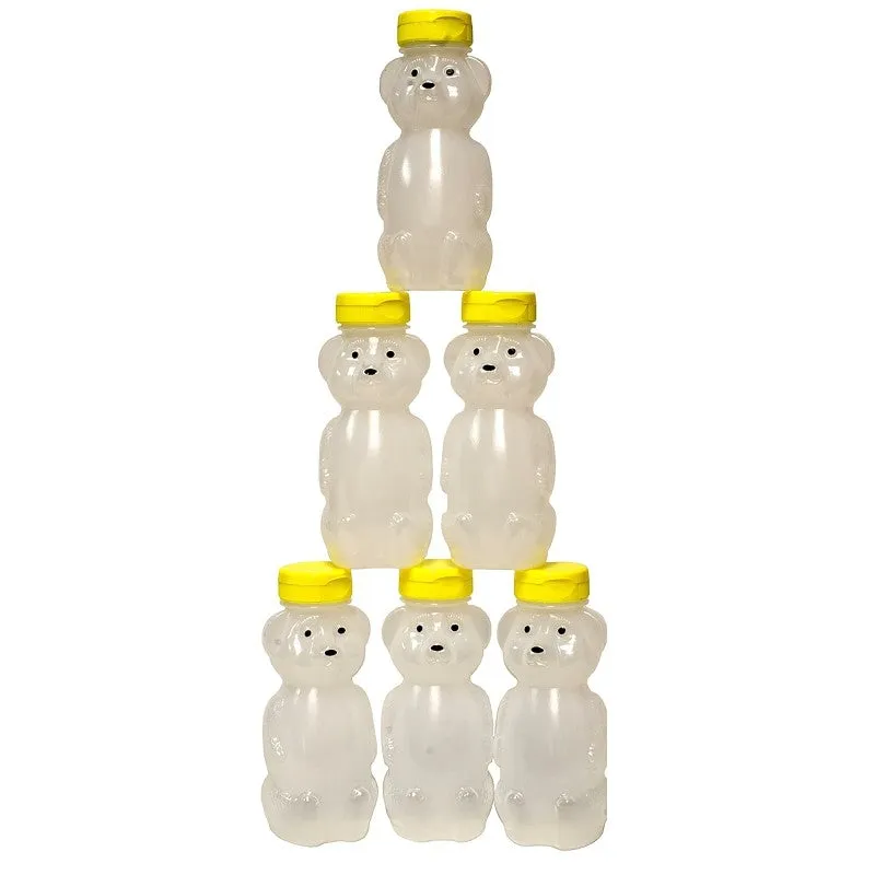 Harvest Lane Honey HONEYJAR-8-6 Honey Bear Jar