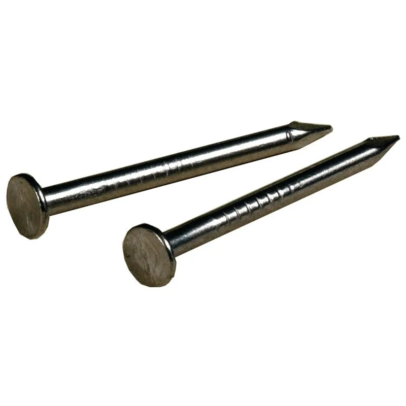 Hillman 122533 Wire Nail, 1-1/4 in L, Steel, Stainless Steel, Flat Head, Smooth Shank, 2 oz (Pack of 6)