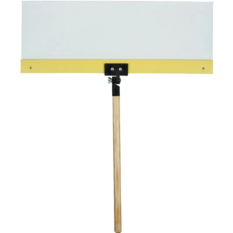 Hyde 28060 Spray Shield, 24 in L, 9 in W, 24 x 9 in Blade, Hardwood Handle, ACME Threaded Handle