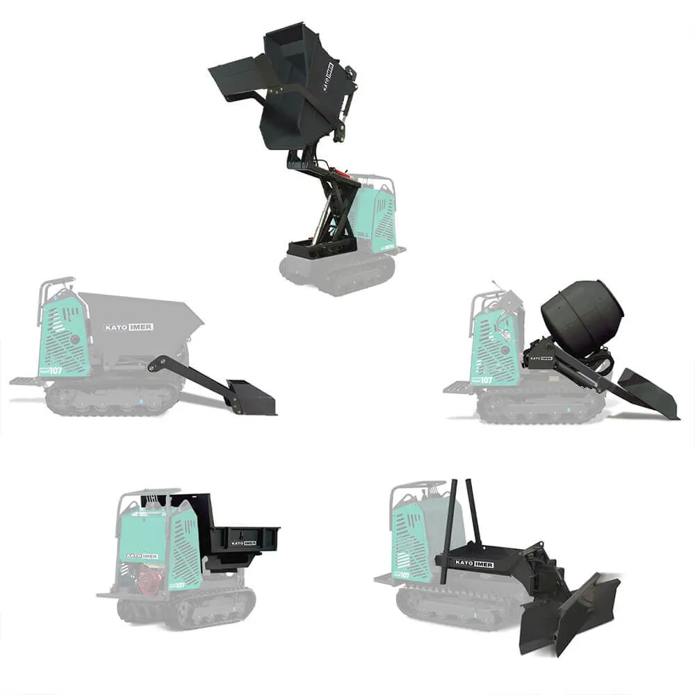 Imer Carry 107 Gas Mini Track Dumper – Available Accessories