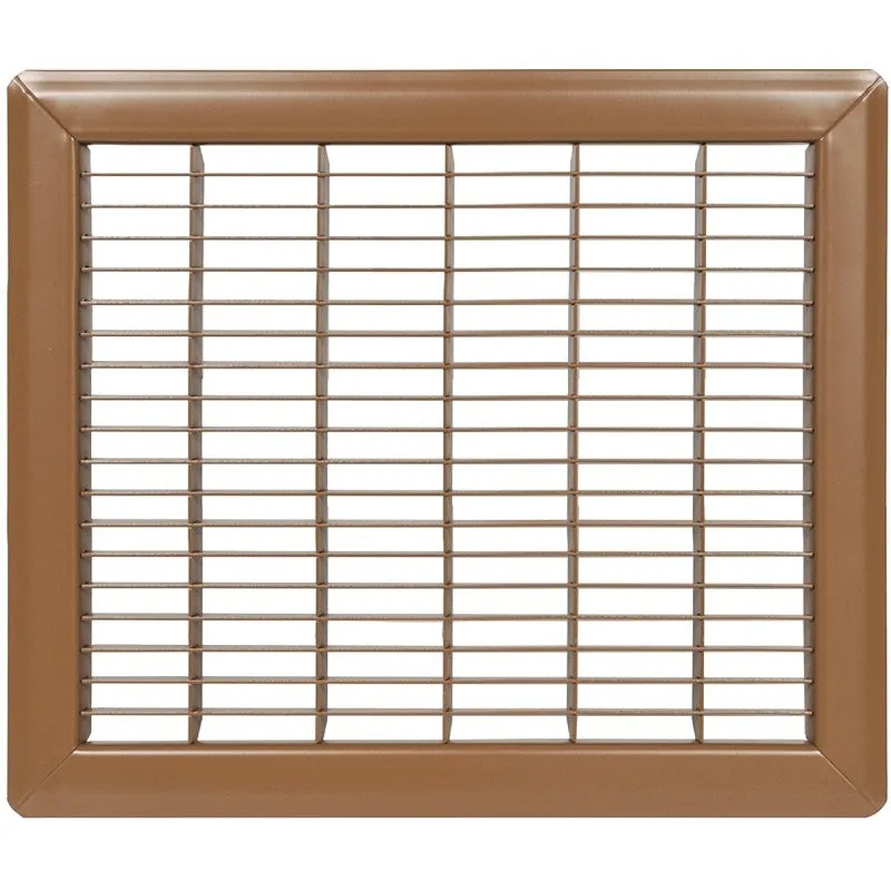 Imperial RG1191 Air Grille, 8 in L, 12 in W, Steel, Brown