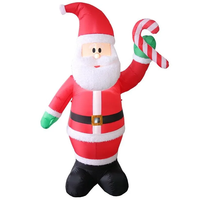 J Hofert Co 5601 Inflatable Santa Claus, 8 ft