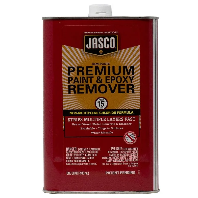 Jasco 501SC Paint/Epoxy Remover, Liquid, Aromatic, Opaque, 1 qt (Pack of 6)
