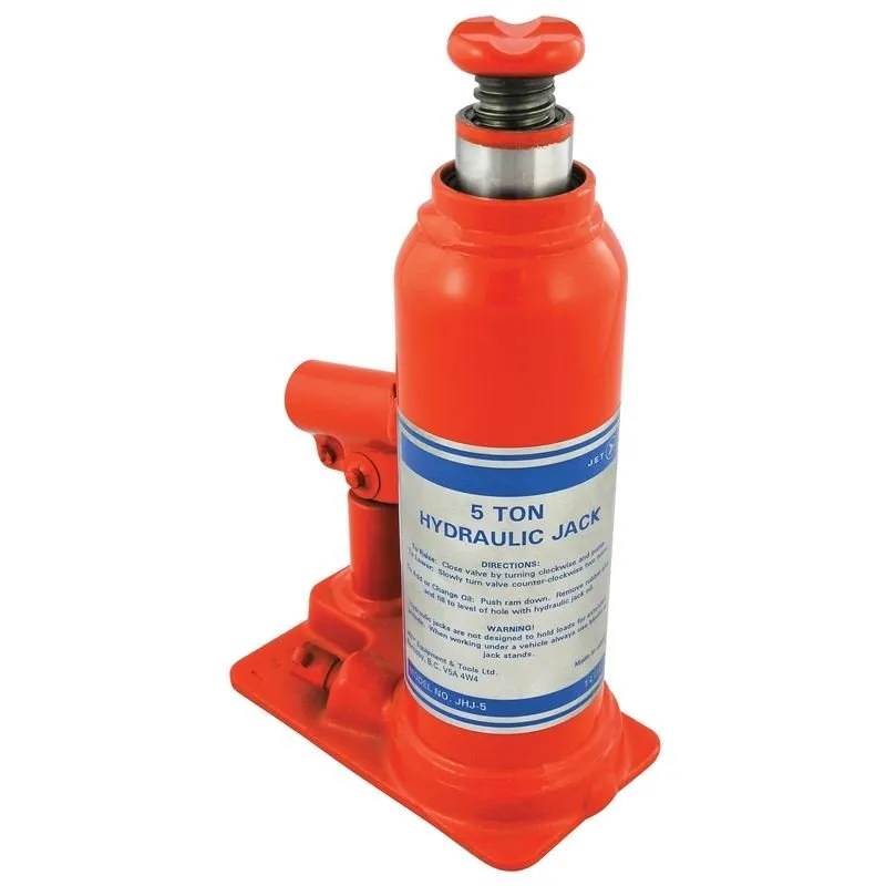 Jet 140102 3 Ton Jet Hydraulic Bottle Jack – Super Heavy Duty