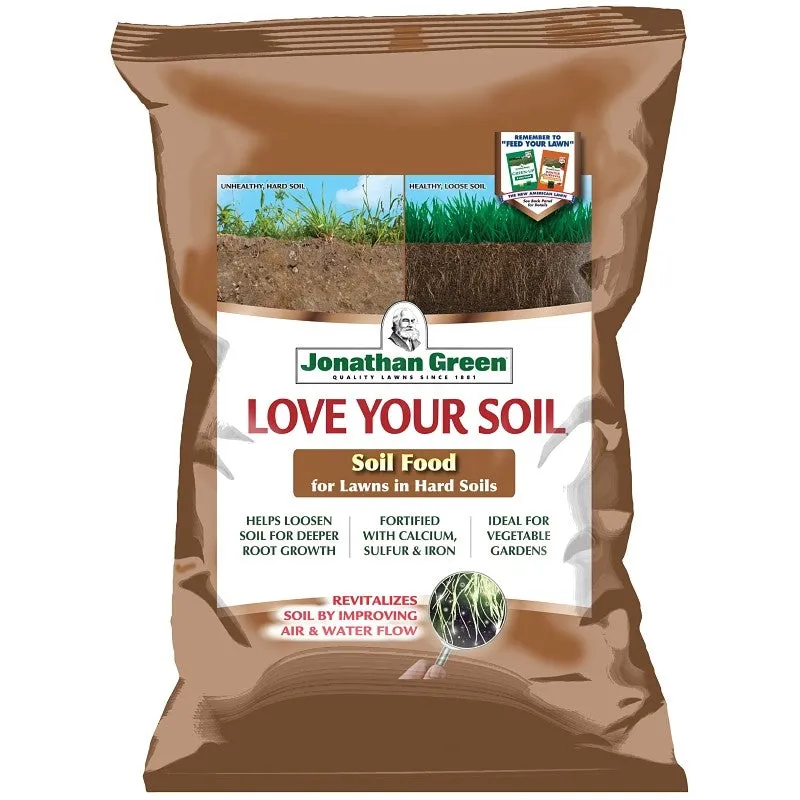 Jonathan Green Love Your Soil 12191 Organic Lawn Fertilizer, 54 lb Bag, Granular