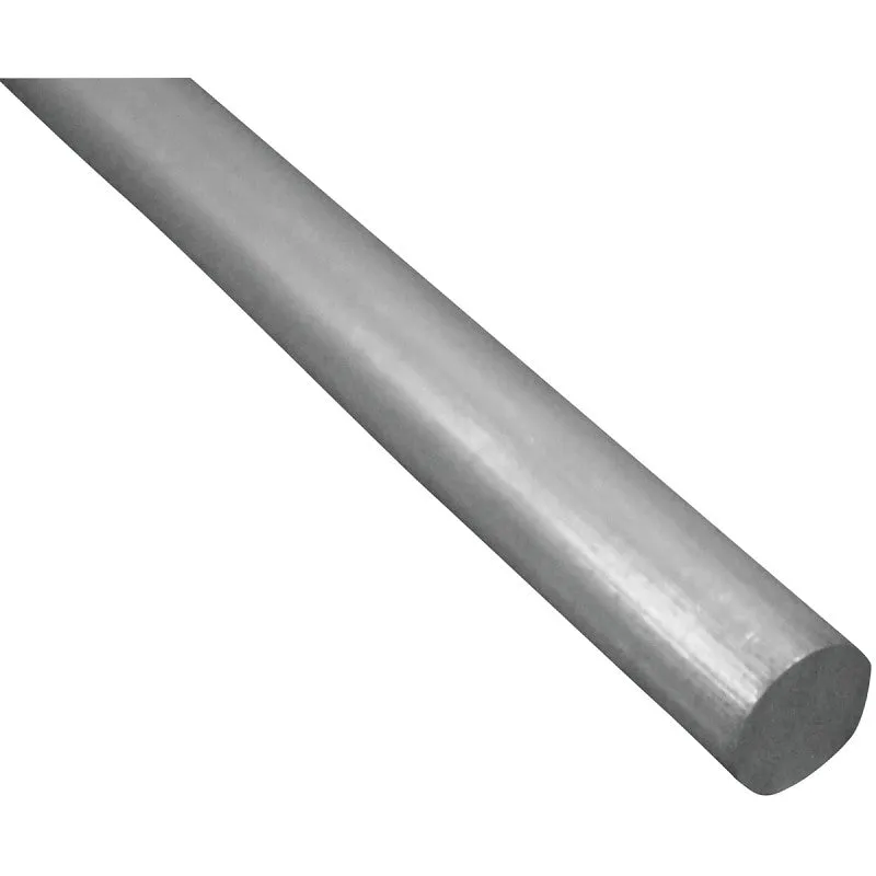 K & S 3057 Decorative Metal Rod, 3/8 in Dia, 36 in L, 1100-O Aluminum, 6061 Grade (Pack of 3)
