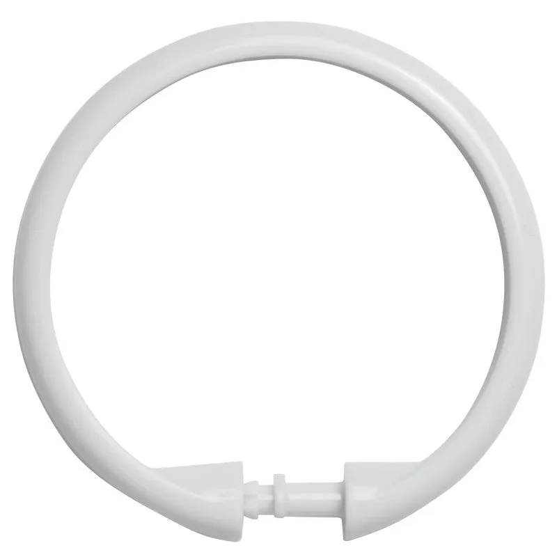 Kenney KN61217 Shower Ring, Plastic (Pack of 6)