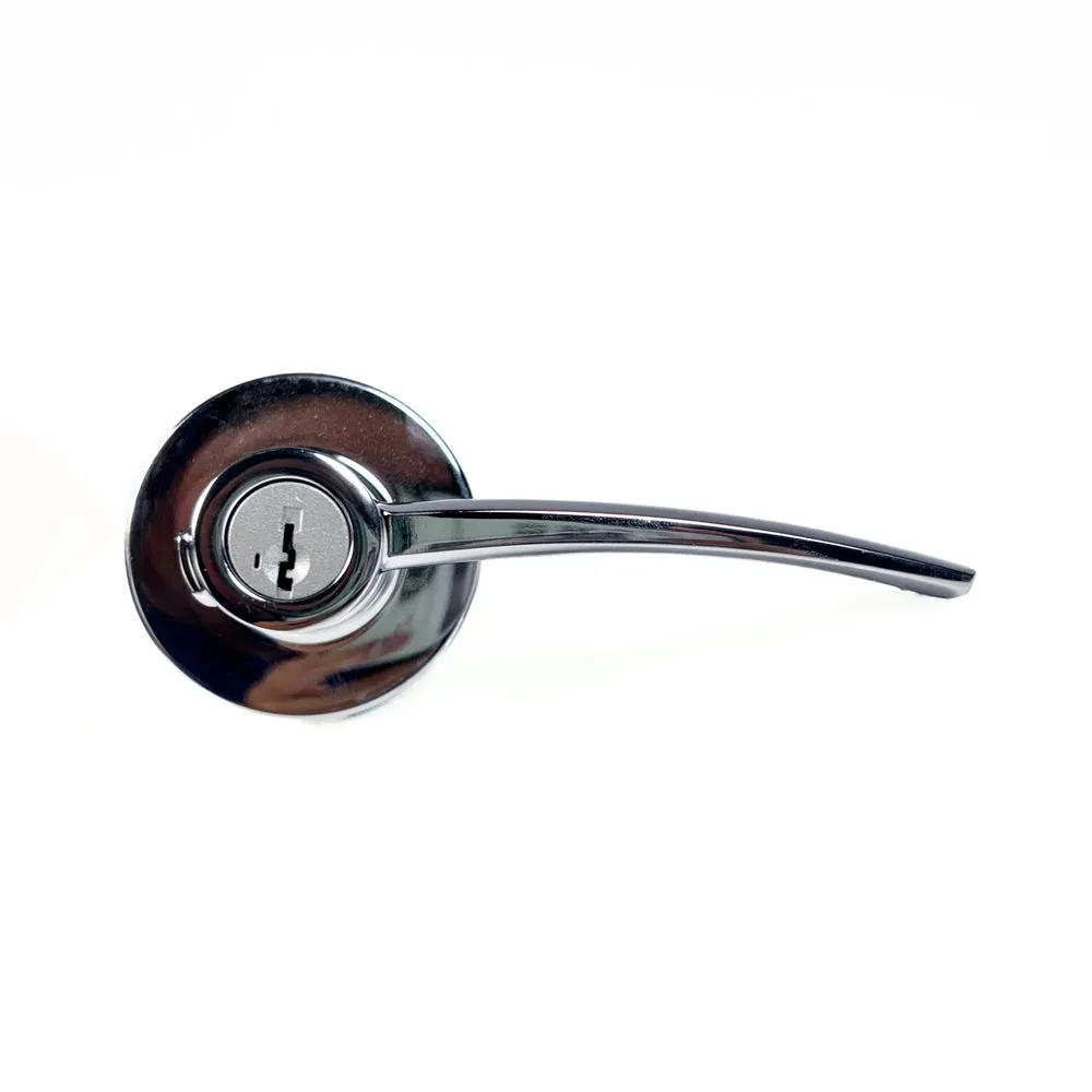 Keyed Entry Leverset Smartkey Polished Chrome