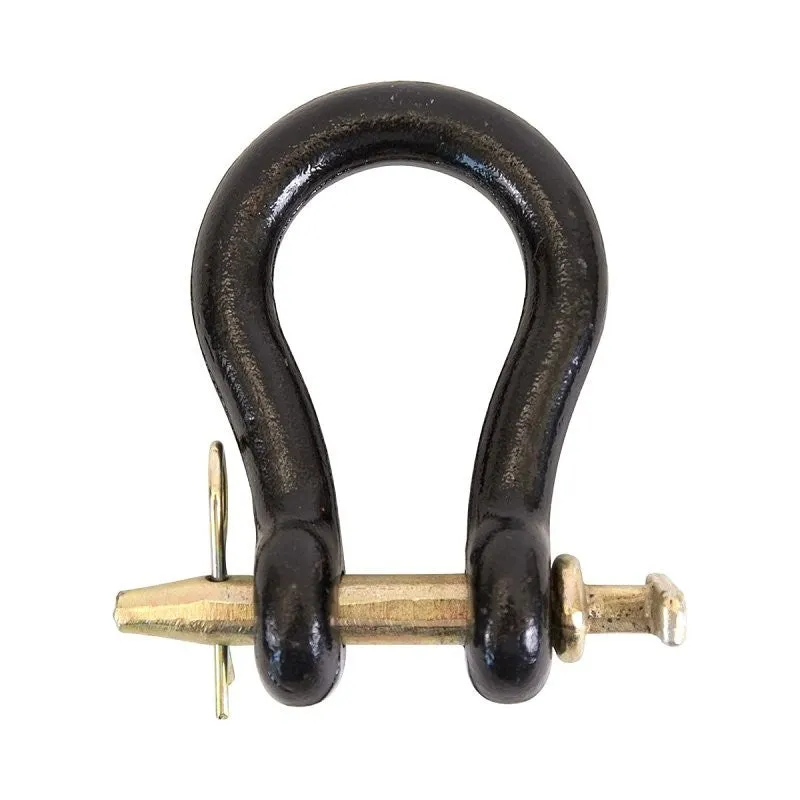 Koch 4002553/M8178 Straight Clevis, 7/8 in, 16000 lb Working Load, 4-1/4 in L Usable, Powder-Coated