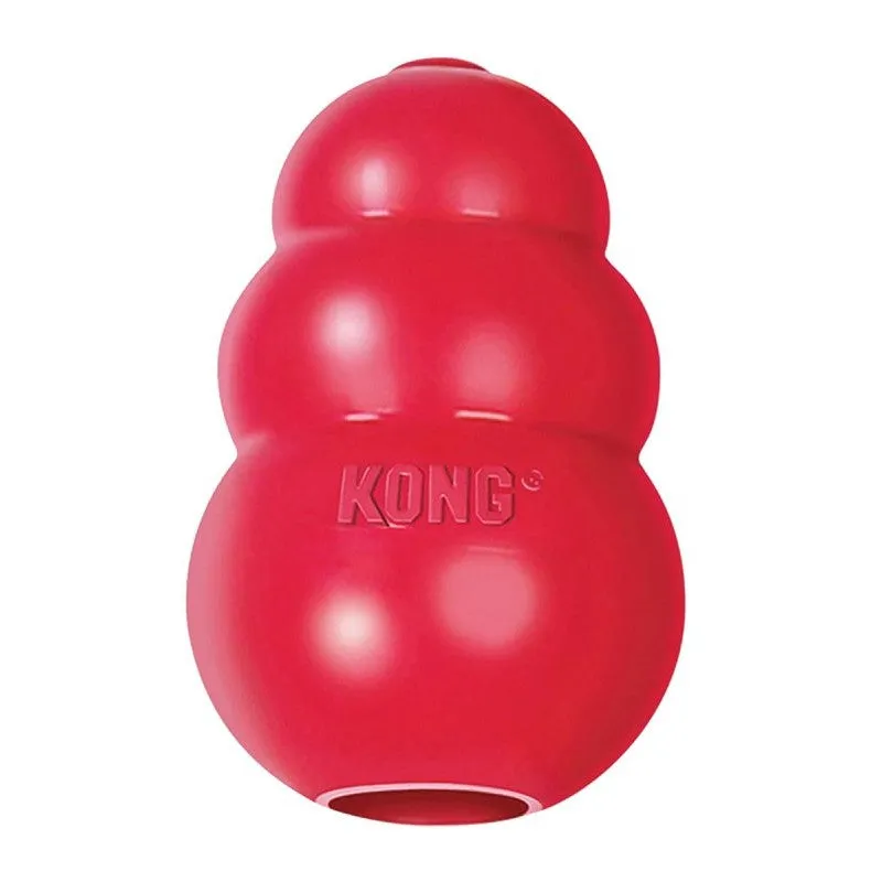 Kong Classic T2 Dog Toy, M, Rubber, Red