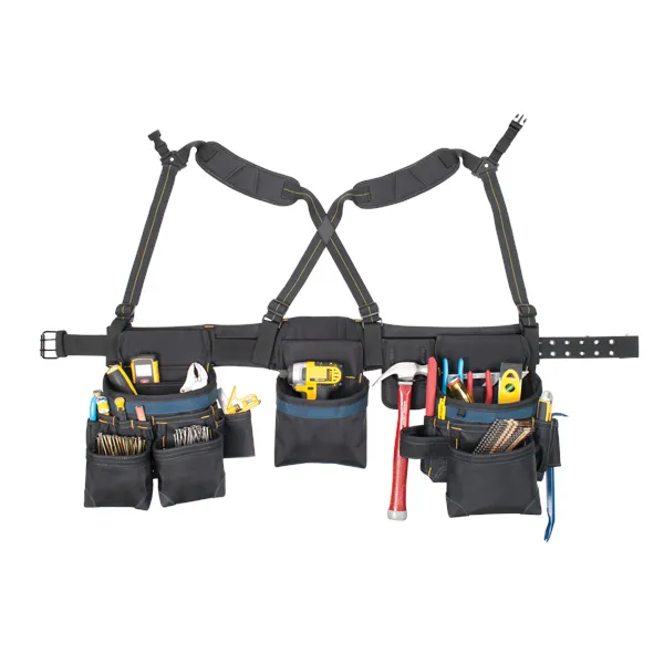 Kuny’s AP2617 6-Piece Carpenter’s Ballistic Tool Belt Combo – 28 Pockets