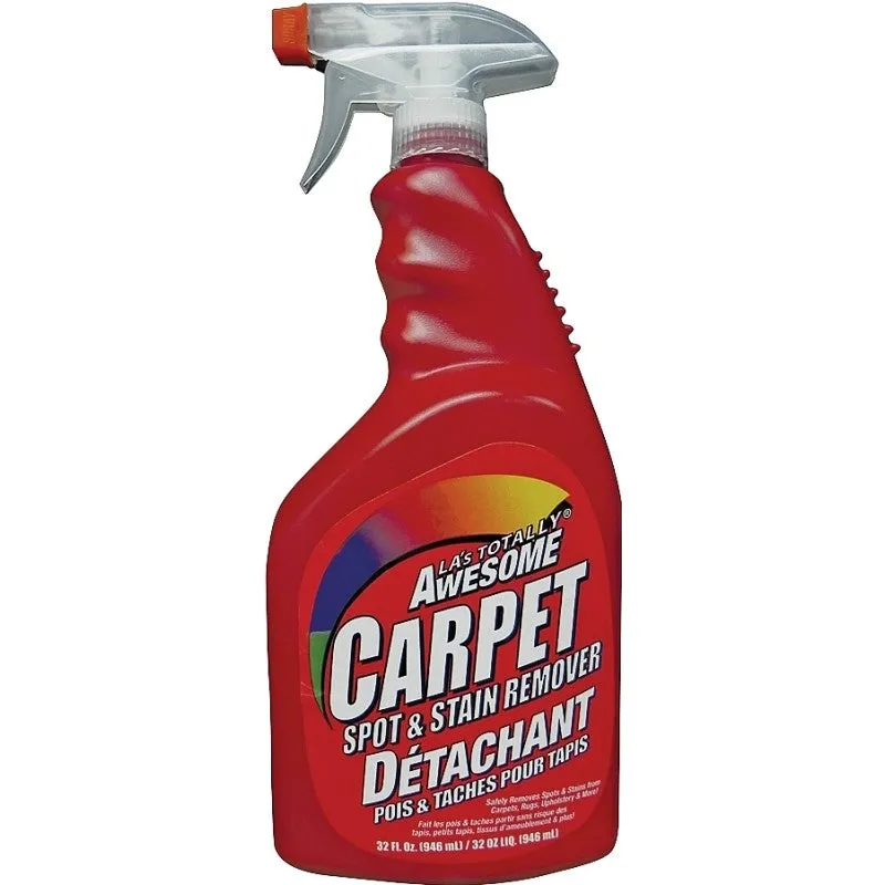 LA’s TOTALLY AWESOME 110615 Carpet Cleaner, 32 oz Bottle, Liquid (Pack of 12)
