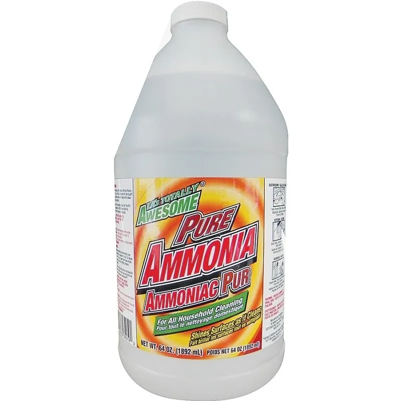 LA’s TOTALLY AWESOME 241 Ammonia, 64 oz Bottle (Pack of 6)