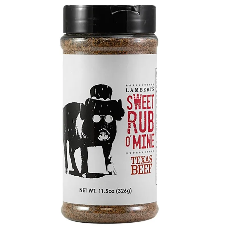 Lambert’s Sweet Swine O’ Mine SS02061 Texas BBQ Rub, 11.5 oz