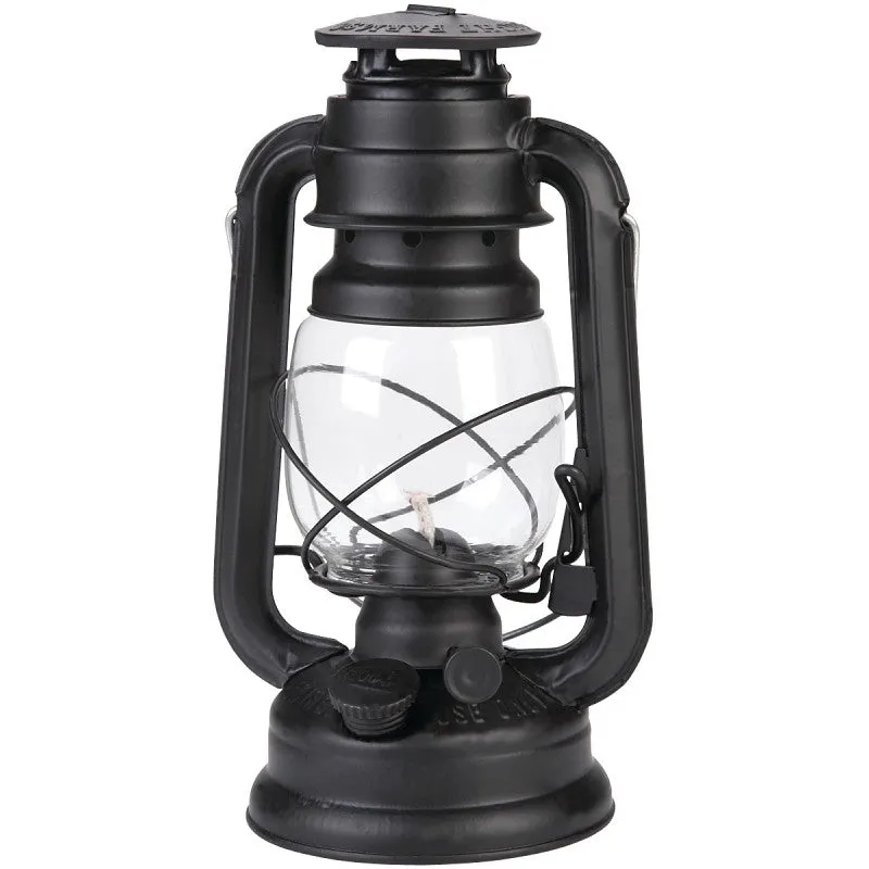 Lamplight 52664 Lantern, 5 oz Capacity, 15 hr Burn Time, Black (Pack of 4)