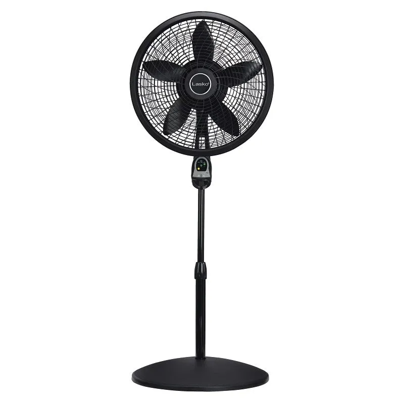Lasko 1843 Pedestal Fan, Black