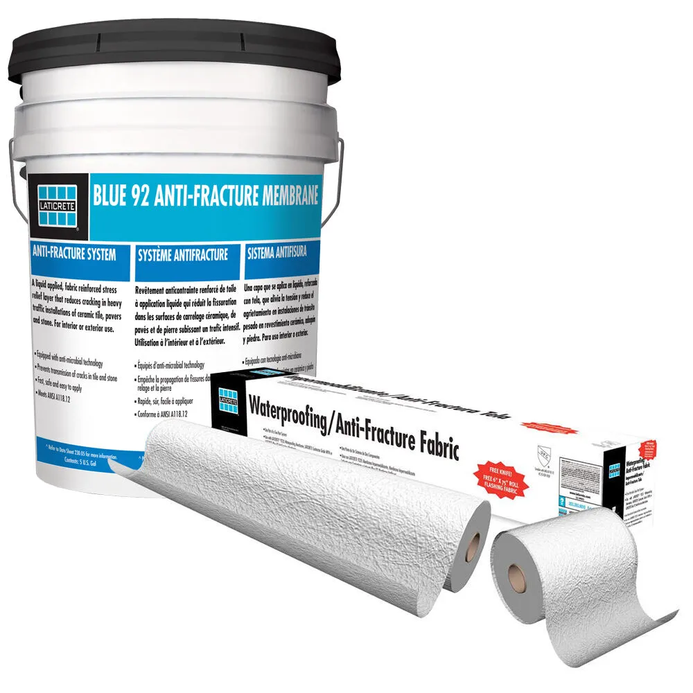Laticrete Blue 92 Anti-Fracture Membrane and Waterproofing Fabric