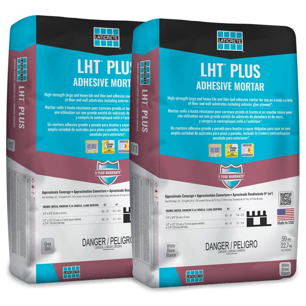 Laticrete LHT Plus Modified Tile Mortar – 50 lb bag