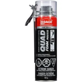 LePage 453g Quad Foam Window and Door Installation Foam
