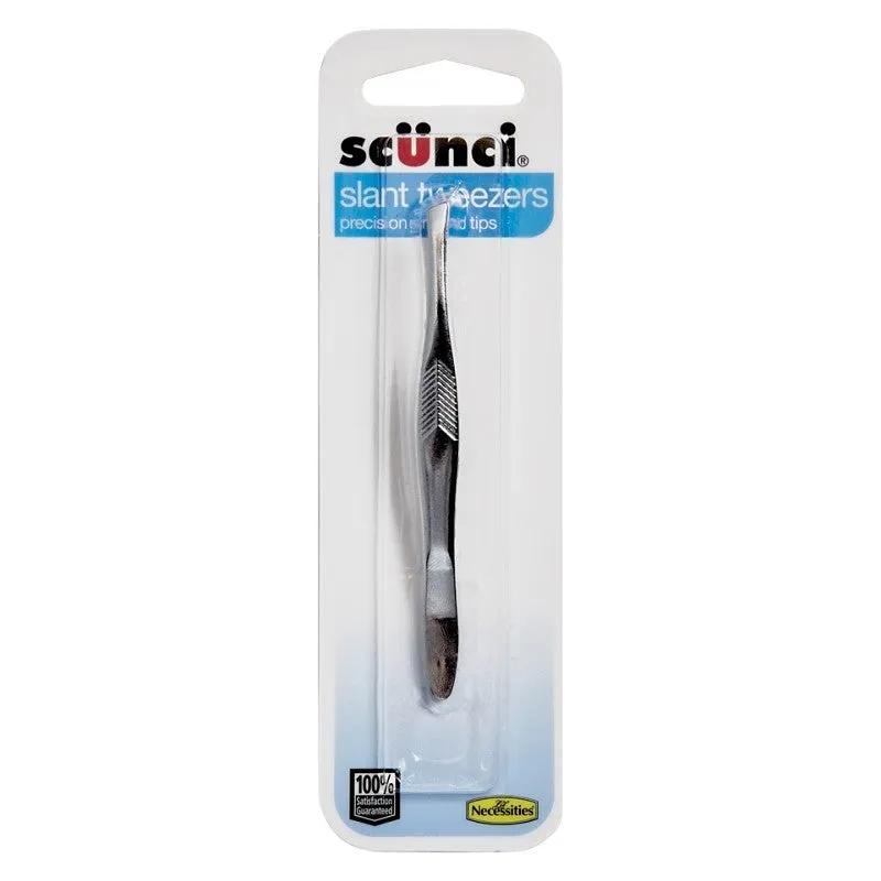 Lil’ DRUG STORE 7-92554-11404-2 Slant Tweezer, Ground Tip, Stainless Steel (Pack of 12)