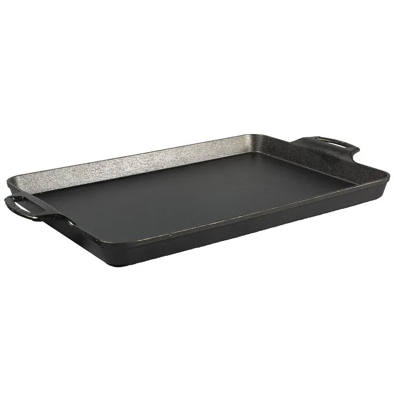 Lodge BW15BP Baking Pan, 19.06 in OAL, Iron, Black
