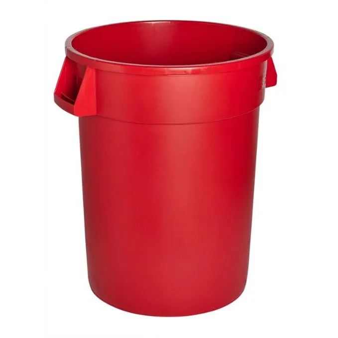 M2 WMPRH3232RD 32 Gal Garbage Container – Red