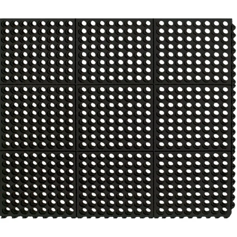 MAT ANTI-FATIGUE BLACK 3FTX3FT